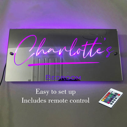 personalized_light_up_name_mirror_USB_powered_mirror_LED_mirror_with_remote_control_energy_efficient_LED_mirror_customizable_color_mirror_12_color_light_mirror_remote_control_mirror_lamp_stylish_home_decor_mirror_gift_ideas_mirror_lamp_energy_saving_LED_mirror_USB_data_cable_mirror_modern_decorative_lighting